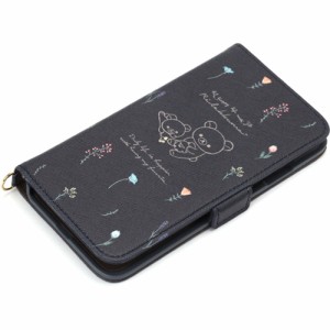 PGA YY03002 iPhone XS Max用 フリップカバー（リラックマ/リラックマスタイル ボタニカル）[YY03002] 返品種別A