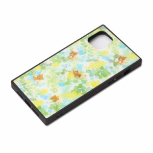 PGA YY03402 iPhone11用 SanX ガラスハイブリッドケース（リラックマ/フラワー）[YY03402] 返品種別A