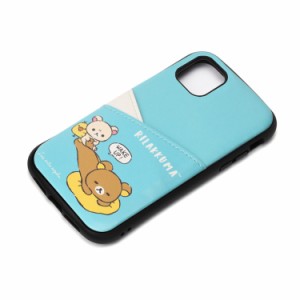 PGA YY03504 iPhone11用 SanX タフポケットケース（リラックマ/wake up）[YY03504] 返品種別A