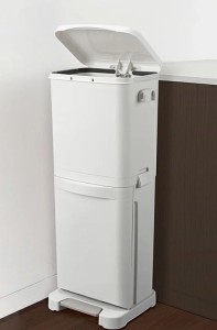 アスベル ブンベツ2ダン40LW 分別ペダル2段40L[ブンベツ2ダン40LW] 返品種別A