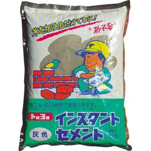 トーヨーマテラン NO5105 インスタントセメント灰　4kg建築・内装用補修剤[NO5105] 返品種別B