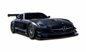 童友社 1/24 RCカー メルセデスベンツ SLS AMG GT3(黒)ラジコン  返品種別B