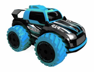 童友社 R/C 水陸両用車 クワッドバギー ブルー(27MHz)ラジコン  返品種別B