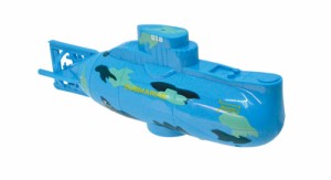 童友社 27MHz RC U18型潜水艦 ブルー迷彩ラジコン  返品種別B