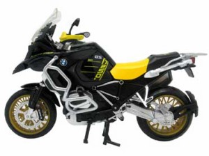 童友社 1/12 ダイキャストモーターサイクル　BMW R1250 GS（黄）塗装済完成品  返品種別B