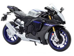 童友社 1/12 2022 Yamaha YZF-R1M(ブラック)ミニカー  返品種別B