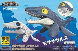 童友社 デフォルメプラモデル 恐竜（3）モササウルス【DPD-3-1980】プラモデル  返品種別B