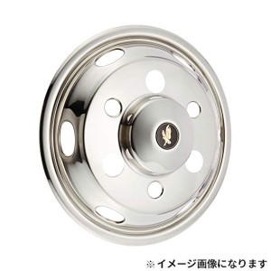 ジェットイノウエ 500371 丸型ナットカバー 樹脂/クロームメッキ 高さ51mm ナットサイズ41mm 8個入[500371] 返品種別B