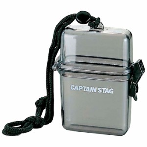 キャプテンスタッグ M-9358 防水クリアケース (クリアブラック)CAPTAIN STAG[M9358キヤプテンスタツグ] 返品種別A