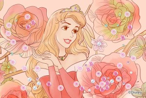 エポック社 パズルデコレーション ディズニー Royal Floral（オーロラ姫） 70ピース【70-013】ジグソーパズル  返品種別B