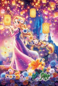 エポック社 ポップアップパズルデコレーション ディズニー Rapunzel -Lantern Night-(ラプンツェル -ランタンナイト-) 300ピース【73-302