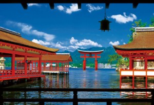 ビバリー 日本風景 厳島神社 300ピース【33-124】ジグソーパズル  返品種別B