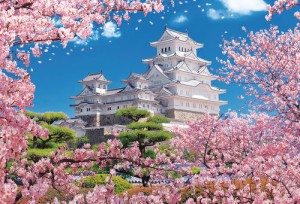 ビバリー 世界遺産 桜風の姫路城（兵庫） 1000ピース【1000-013】ジグソーパズル  返品種別B