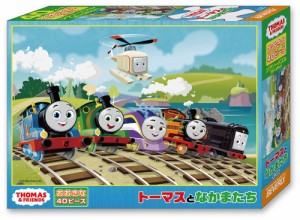 ビバリー 学べるジグソーパズル　トーマスとなかまたち 40ラージピース【40-026】ジグソーパズル  返品種別B