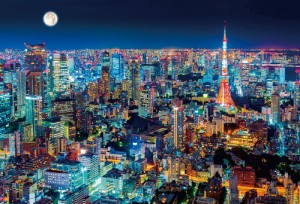 ビバリー 日本風景 東京夜景 300ピース【300-015】ジグソーパズル  返品種別B