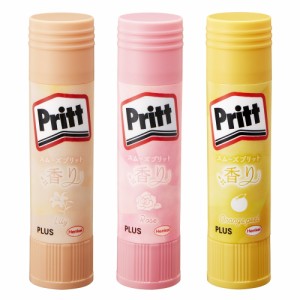 プラス NS-721FR-3P(29775) スティックのり 香りプリット Pritt（アソート3個入）[NS721FR3P29775] 返品種別A