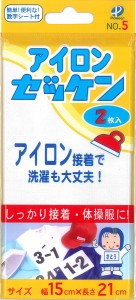 パイオニア G200 00005 アイロンゼッケン 2枚入(15cm×21cm)[G20000005キヨハラ] 返品種別B