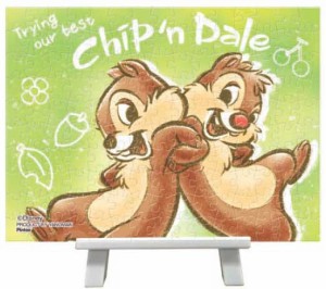 チップ デール クラリス スクエアパズル 額縁付き