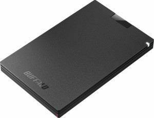 BUFFALO （バッファロー） USB 3.2(Gen 1)対応 外付けポータブルSSD 2TB(簡易パッケージ) SSD-PG2.0U3-BC/N返品種別B