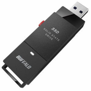 BUFFALO （バッファロー） USB 3.2(Gen 1)対応 外付けポータブルSSD 500GB（簡易パッケージ） SSD-PUT500U3BC/N返品種別A