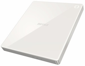 BUFFALO （バッファロー） RR-W1-WH スマートフォン用 CDレコーダー「ラクレコ」Wi-Fiモデル（ホワイト）[RRW1WH] 返品種別A