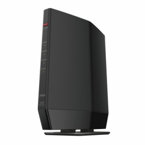 BUFFALO （バッファロー） WSR-5400AX6P-BK Wi-Fi 6(11ax)対応 無線LANルーター(4803Mbps＋573Mbps) プレミアムモデル(ブラック)[WSR5400