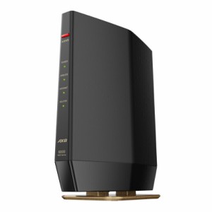 BUFFALO （バッファロー） Wi-Fi 6 対応ルーター プレミアムモデル (マットブラック) WSR-6000AX8P-MB返品種別A