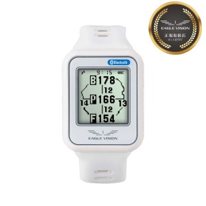 朝日ゴルフ EV-236-WH GPSゴルフナビ イーグルビジョン ウォッチ 6(ホワイト)EAGLE VISION watch 6 White[EV236WH] 返品種別A