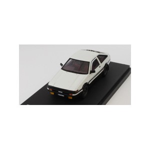 MARK43 1/43 トヨタ スプリンタートレノ（AE86）GT APEX (スポーツホイール）ホワイト【PM4333WK】ミニカー  返品種別B