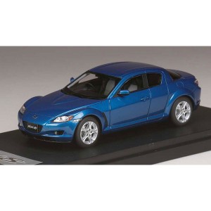 MARK43 1/43 マツダ RX-8  (SE3P)  ウイニングブルーメタリック【PM4342BL】ミニカー  返品種別B