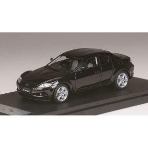 MARK43 1/43 マツダ RX-8  (SE3P)  ブリリアントブラック【PM4342BK】ミニカー  返品種別B