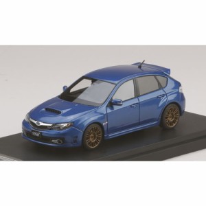 MARK43 1/43 スバル インプレッサ WRX STI(GRB)純正オプション搭載車 WR ブルーマイカ【PM4370SBL】ミニカー  返品種別B