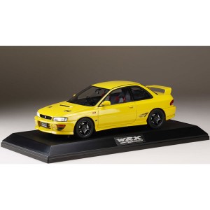 MARK43 1/18 スバル インプレッサWRX type R STiVer.1997(GC8) チェイスイエロー【HJ1812DY】ミニカー  返品種別B