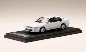 MARK43 1/43 三菱 ギャランVR-4 (E39A) 1990 (ソフィアホワイト)【PM43133W】ミニカー  返品種別B