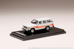 ホビージャパン 1/64 Toyota LANDCRUISER 60 GX 1988 / オプションサイドステッカー（ホワイト）【HJ642039BW】ミニカー  返品種別B