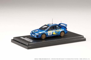 ホビージャパン 1/64 スバル インプレッサ WRC No.4 555スバル 1997 ラリー・モンテカルロ ウィナー【HJR642041B】ミニカー  返品種別B