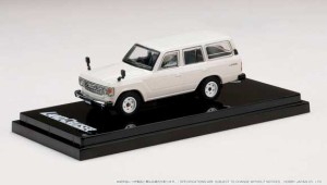 ホビージャパン 1/64 トヨタ ランドクルーザー 60 GX 1981（ホワイト）【HJ643039AW】ミニカー  返品種別B