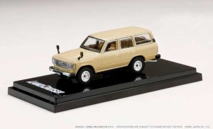 ホビージャパン 1/64 トヨタ ランドクルーザー 60 GX 1981（トラディショナルベージュ）【HJ643039ABG】ミニカー  返品種別B