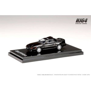 ホビージャパン 1/64 トヨタ スープラ (A70) 2.5GT TWIN TURBO LIMITED アウタースライディングサンルーフパーツ付 ブラックパール【HJ64