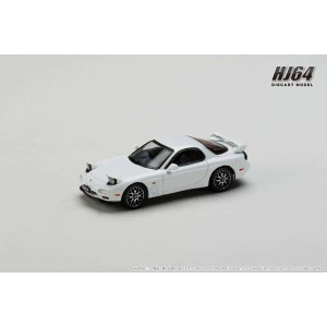 ホビージャパン 1/64 アンフィニ RX-7 (FD3S) TYPE RS カスタムバージョン ピュアホワイト【HJ644007CW】ミニカー  返品種別B