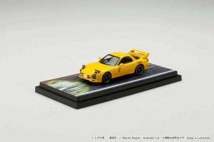 ホビージャパン 1/64 MAZDA RX-7（FD3S）RED SUNS / 頭文字D with 藤原 拓海 高橋 啓介ドライバーフィギュア付き【HJ643007BDY】ミニカー