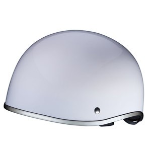ユニカー工業 BH19W ダックテールスタイルヘルメット（ホワイト）［58〜60cm］[BH19W] 返品種別B