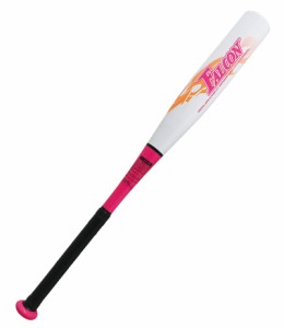 サクライ貿易 軟式野球用金属バット（ホワイト×ピンク・サイズ：66cm） ATT-66WH返品種別A