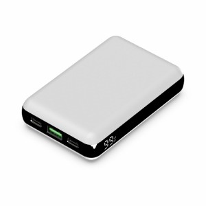 HIDISC HD-PD30W10000FTWH PD30W急速充電 モバイルバッテリー 10000mAh Type-C×2/USB-A×1[HDPD30W10000FTWH] 返品種別A