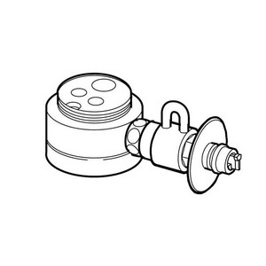 パナソニック CB-SXF6 食器洗い乾燥機用分岐栓Panasonic[CBSXF6NA] 返品種別A