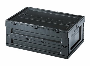 東谷 LFS-33BK フォールディング コンテナ S(ブラック)[LFS33BK] 返品種別A