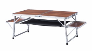 東谷 ODL-556 フォールディングテーブル(幅96〜129×奥行60×高さ43cm)折りたたみテーブル[ODL556] 返品種別A