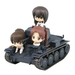 ピットロード ノンスケール 38（t）戦車B/C型 エンディングVer.全国大会時（ガールズ＆パンツァー）【PD21】塗装済完成品  返品種別B