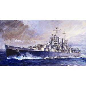 ピットロード 1/700 WWII アメリカ海軍軽巡洋艦  CL-55 クリーブランド【W208】プラモデル  返品種別B