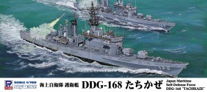 ピットロード 1/700 スカイウェーブシリーズ 海上自衛隊 護衛艦 DDG-168 たちかぜ【J101】プラモデル  返品種別B